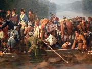 William Ranney Marion Crossing the Pee Dee oil on canvas
